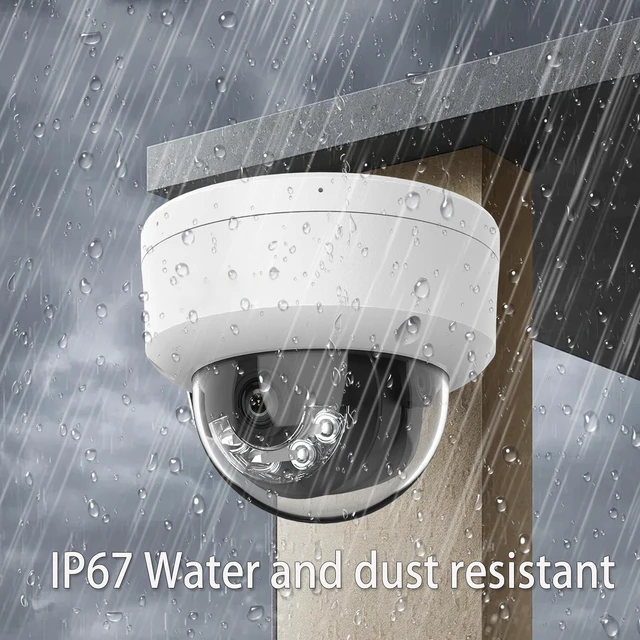 Alt view image 4 of 5 - VisiSecure DS-2CD1143G2-LIUF HIKVIS0N_4MP Dome PoE Camera, Smart Hybrid Light, Human/Vehicle Detection, IP67 & IK08 Rating, 2.8MM H.265+ Compression, SD Storage, International English Version