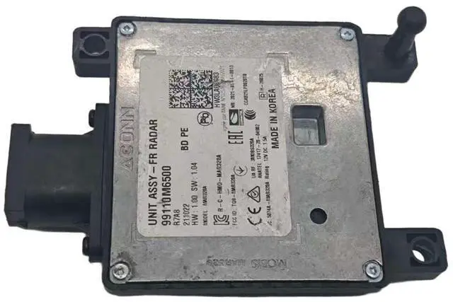 Alt view image 2 of 4 - OEM for 2022-2024 Kia Forte Front Radar Cruise Control Distance Sensor 99110M6500 99110-M6500