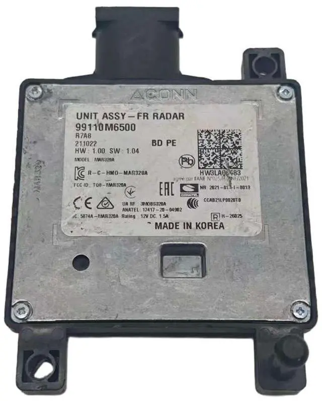 Main image of OEM for 2022-2024 Kia Forte Front Radar Cruise Control Distance Sensor 99110M6500 99110-M6500
