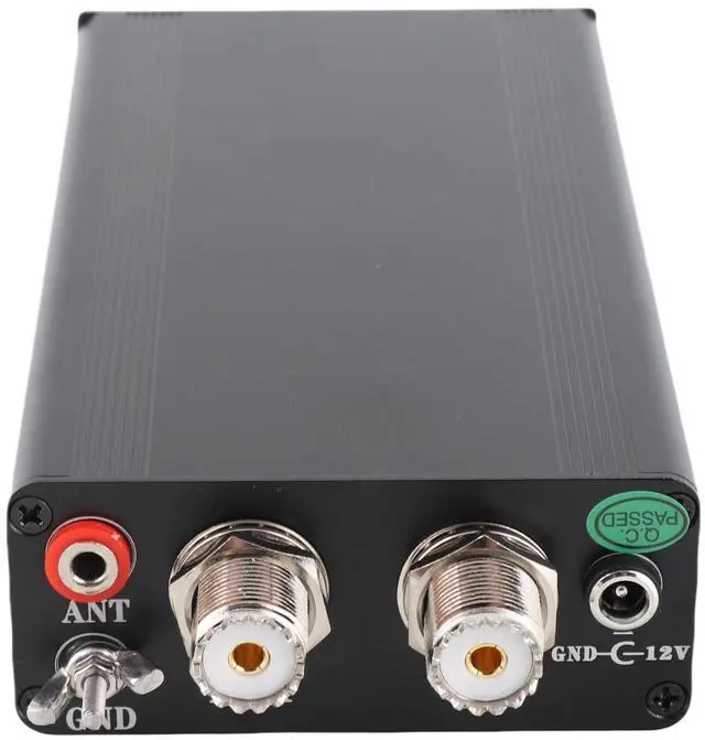 Alt view image 2 of 5 - ATU-130 Automatic Antenna Tuner 1.850MHz 200W Aluminum Alloy Shell Miniature Shortwave Automatic Antenna Tuner for Home