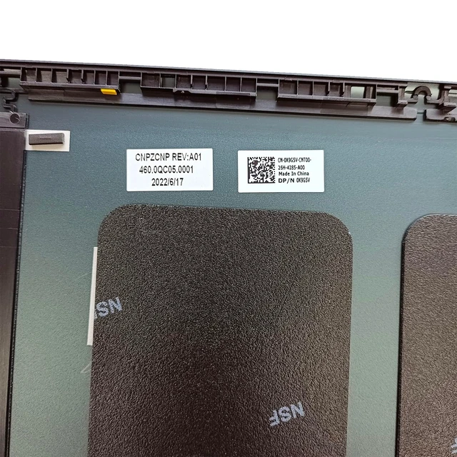 Alt view image 3 of 5 - K9G5V 0K9G5V OHNRTX HNRTX Replacement for DELL Inspiron 16Plus 7620 7625 Laptop LCD Back Cover Top Case Rear Lid Blue