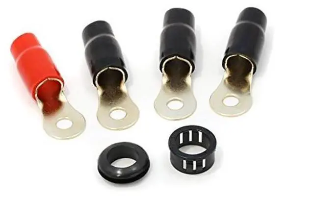 Alt view image 4 of 5 - KnuKonceptz Kolossus Flex 0 Gauge OFC Power Amp Wiring Kit