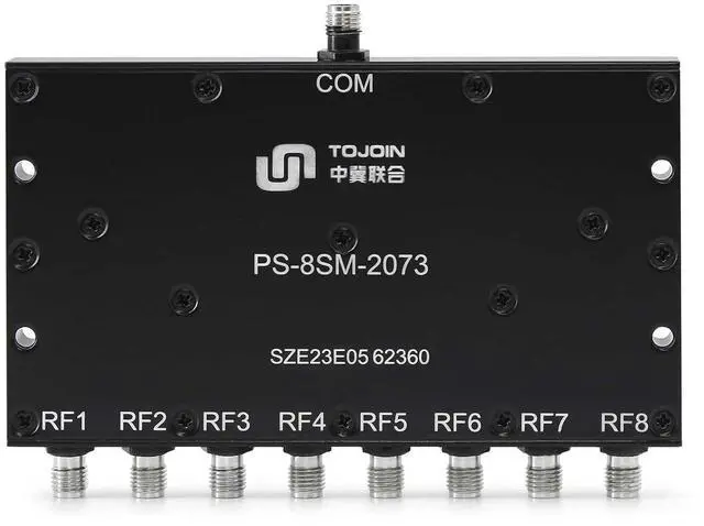 Main image of TOJOIN Passive Power Splitter/Divider 8 Way for SMA Connectors, Coaxial Cable Splitter 2-7.3GHz for RF/Microwave Measurements Accessories Splitter Coaxial, for Antenna System (PS-8SM-2073)