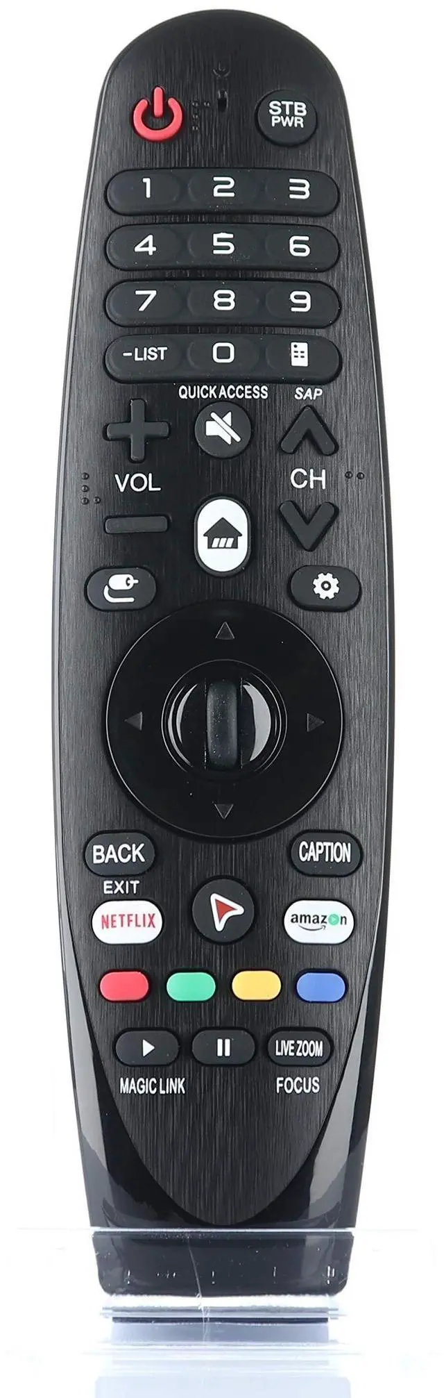 Alt view image 3 of 5 - ANDERIC RRMR600 for LG Smart TV Without Voice Function TV Remote Control ANNMR600, ANMR600G,ANMR500G, ANMR650, ANMR650A, AN-MR650B, AN-MR19BA, AN-MR18BA, ANMR18BA