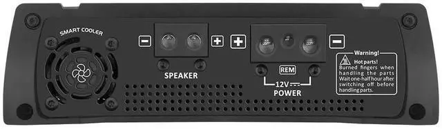Alt view image 4 of 5 - Taramps HD 3000 4 Ohms White 1 Channel Amplifier 3000 Watts RMS Digital, Crossover, Low/High Pass, Bass Boost, Gain Control, Car Audio System, Monoblock Full Range, LED Monitor Indicator, HD 3k