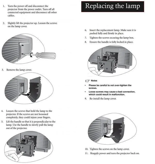 Alt view image 4 of 4 - CHNPOFNT 5J.JEE05.001 Replacement Projector Lamp Compatible with Benq HT2050 HT2150ST HT2050A HT3050 W1110 W1210ST W2000 W2000+ (5j.jee05.001 Projector Lamp)