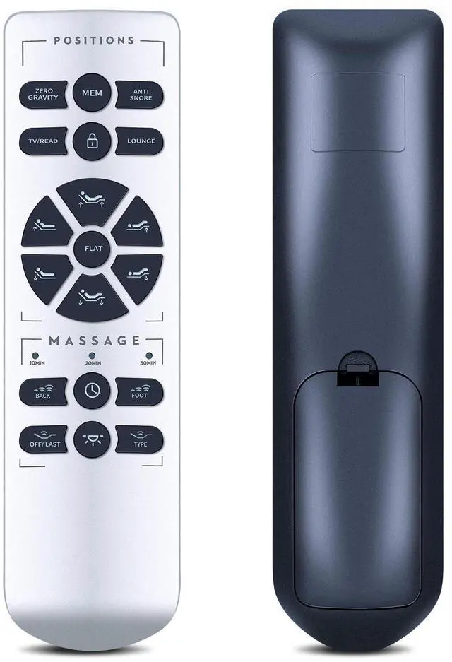 Main image of WKOLF Remote Replacement RF.50.19.02 for Malouf Structures M550 M555 (Split Queen) Adjustable Bed Base