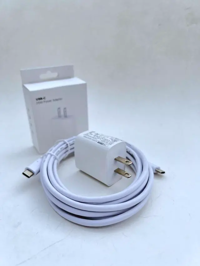 Alt view image 3 of 5 - OMNIHIL Wall Charger+USB-C to USB-C Cable Compatible with Sony WF-C500 Headphones