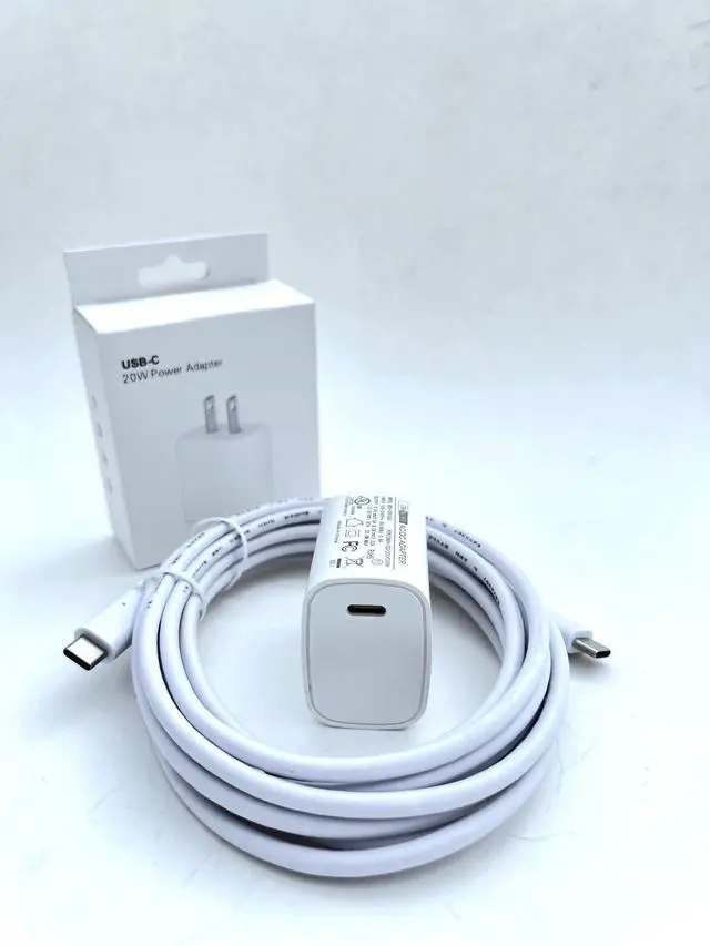 Alt view image 2 of 5 - OMNIHIL Wall Charger+USB-C to USB-C Cable Compatible with Sony WF-C500 Headphones