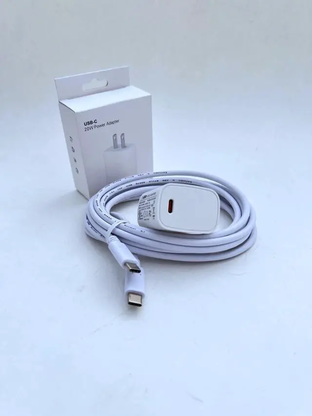 Alt view image 5 of 5 - OMNIHIL Wall Charger+USB-C to USB-C Cable Compatible with Sony WF-C500 Headphones