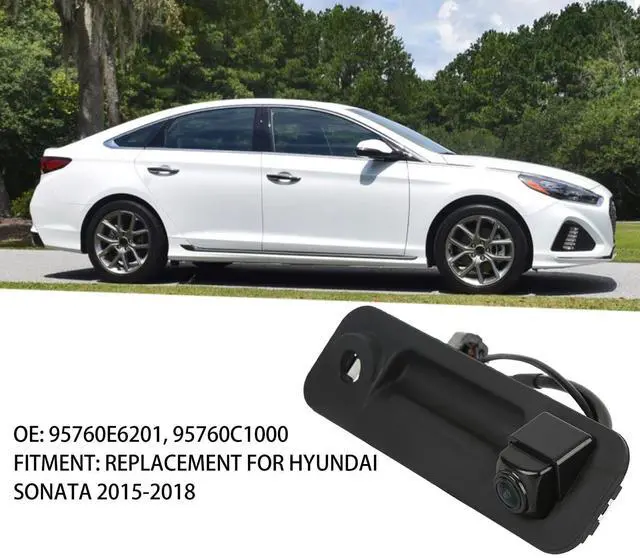 Alt view image 4 of 5 - Park Assist Camera 95760C1000 Backup Camera Rear View Backup Camera Park Assist Cam 95760E6201 Replacement for Sonata 20152018