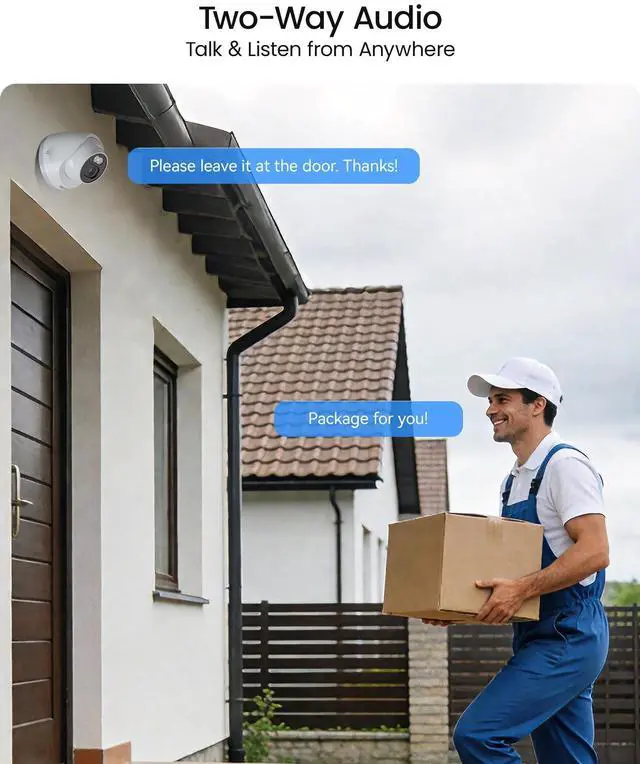 Alt view image 5 of 5 - ZOSI C220 16CH 4K PoE Home Security Camera System, 16CH 8MP 4K NVR with 4TB HDD for 24/7 Record, 12 x 4MP(1440p) QHD 2.5K Dome IP Cameras Outdoor Indoor, Smart AI Human Detection, Two-Way Audio