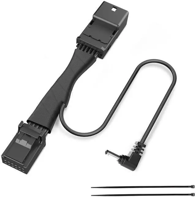 Main image of Radar Detector Power Adapter DC3.5 Plug (12P Type A) Compatible with Toyota Tacoma15-23,Highlander15-16,Tundra14-21,Sienna,Honda Ridgeline,with Auto-dimming Rearview Mirror,Clean Install