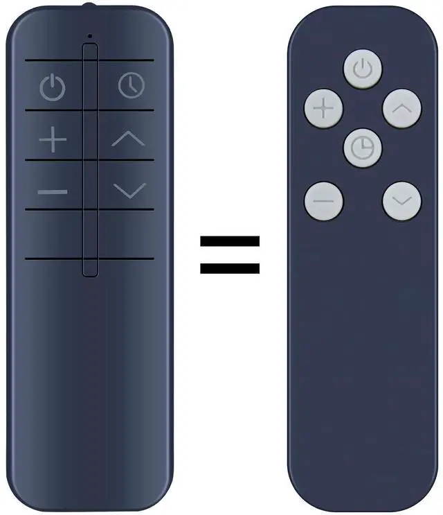 Main image of RYQIF Replacement Remote Control for VEITO Energy Saving 1500W 2500W Fan Heater