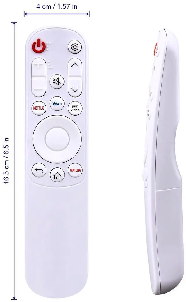 Alt view image 2 of 5 - ALLIMITY AKB76039307 Replacement Remote Control Compatible with LG 4K StanbyME Lifestyle Screen 27ART10CKPL 27ART10AKPL 27ART10BKPL.AKRYLH 27ART10BKPL.AKRYLHX 27ART10CKPL.AKRYLHX 27ART10CKPL.AKRYLH