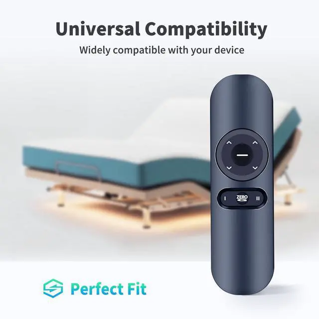 Alt view image 3 of 5 - Snrigw Replacement Remote for OKIN Tempur-Pedic Sealy Ease Ergo Ergomotion Pure Gold Series Adjustable Bed