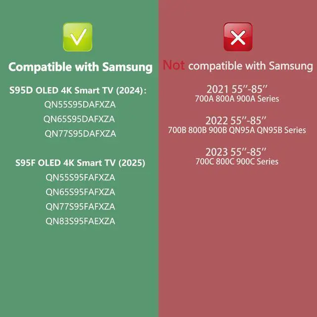 Alt view image 3 of 5 - S95D/ S95F One Connect Cable 5 m/16.4ft Compatible with Samsung OLED TV S95D S95F Series (2024 Model QN55S95DAF QN65S95DAF QN77S95DAF,2025 Model QN55S95FAF QN65S95FAF QN77S95FAF QN83S95FAE),VG-S