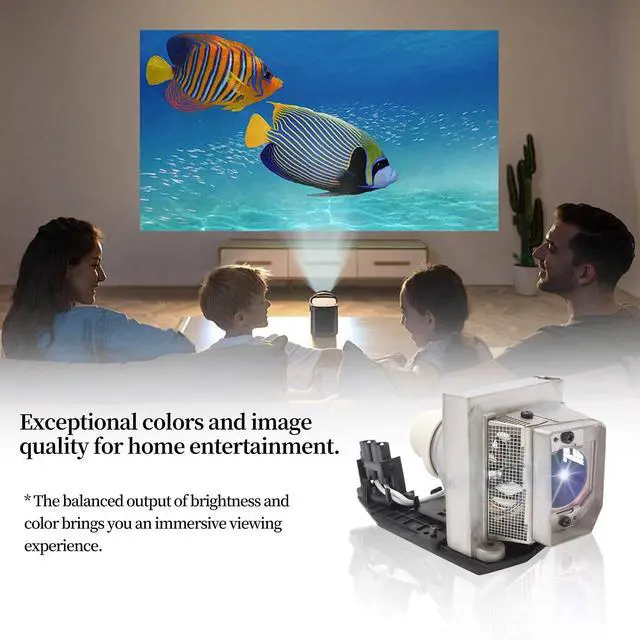 Alt view image 5 of 5 - SORNEICDR 725-10229/330-6581 / KFV6M A+ Quality Replacement Projector Lamp Bulb Compatible with DELL 1510X 1610X 1610HD Projectors, with Housing
