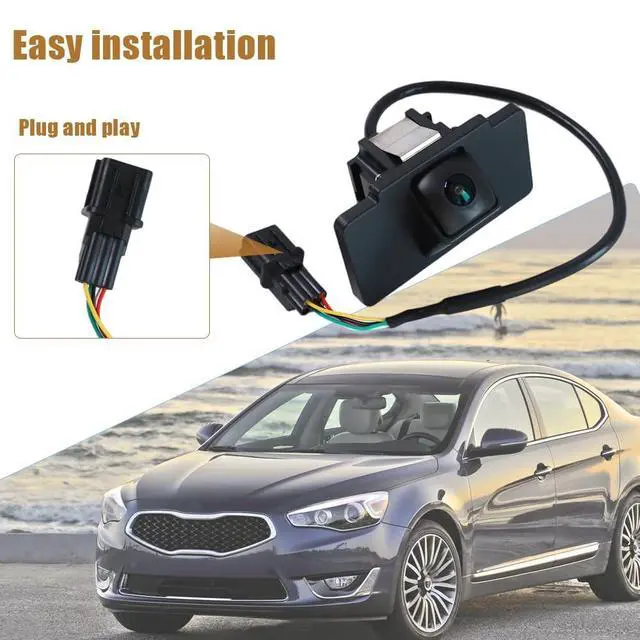 Alt view image 5 of 5 - LUOYIILEA Rear Backup Camera, Replacement for Kia Cadenza 2014 2015 2016, Park Assist Reverse Camera Replaces #95760-E8000 & 95760-3R500