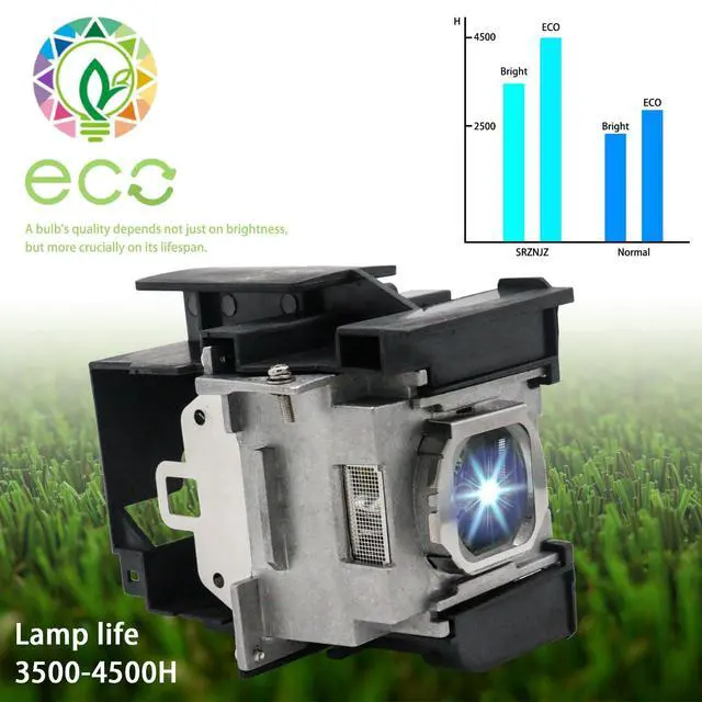 Alt view image 2 of 5 - SRZNJZ ET-LAA110 Original Replacement Projector Lamp Bulb for Panasonic PT-AH1000E PT-AR100EA PT-AH1000EA PT-LZ370 PT-LZ370E PT-AR100U PT-AH1000 with Housing