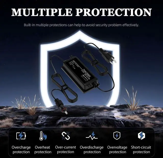 Alt view image 5 of 5 - 36V 3A Waterproof Power Adapter Cable for Govee Permanent Outdoor Light Strips. Compatible with Govee H706A, H706B, and H706C Permanent Outdoor Light Strips.not Compatible with Three-pin connectors.