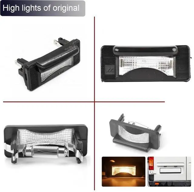 Alt view image 3 of 5 - 1280 * 720 Pixel Car Backup Camera Replacement for VW LT 28-35 II Bus Mk Van II Mercedes Sprinter Kasten 616CDI 208CDI 211CDI 213CDI 216CDI 208CDI B901 B902 B905 Volvo 240 260 P242 P244 P262 P264