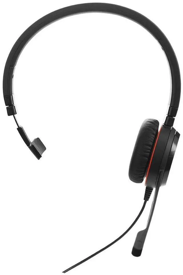 Main image of Jabra Evolve 20 - USB-C, UC Mono Wired Headset Black