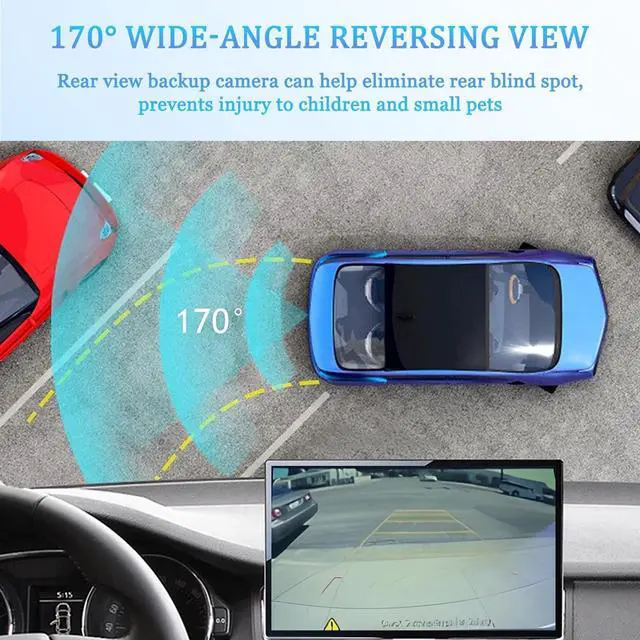 Alt view image 5 of 5 - Rear View Backup Camera for 2010-2017 GMC Terrain/2010-2017 Chevy Equinox/2011 2012 2013 Chevrolet Cruze, Parking Assist Reverse Camera Replaces OE# 95407397 22913698 GM1960105 15926123 20903513