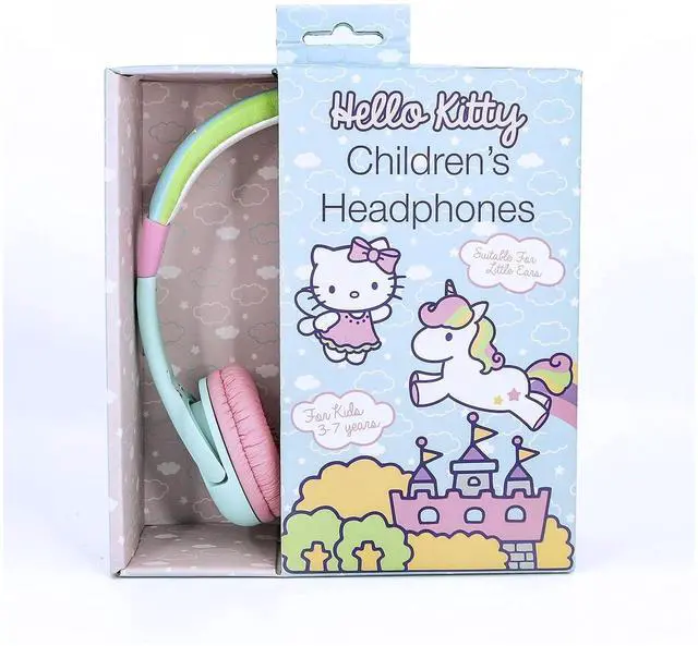 Alt view image 3 of 4 - OTL Technologies - Hello Kitty Unicorn Children's Wired Headphones Multi-Coloured