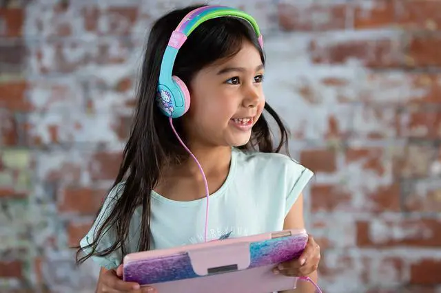 Alt view image 2 of 4 - OTL Technologies - Hello Kitty Unicorn Children's Wired Headphones Multi-Coloured