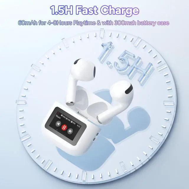 Alt view image 2 of 4 - TEEPOCH AI Language Translator Earbuds,OWS Real-Time 4-in-1 Translation Earbuds 144 Languages & Accents, Bluetooth 5.4 Translation Device for Travel/Business/Learning (a 12 White)