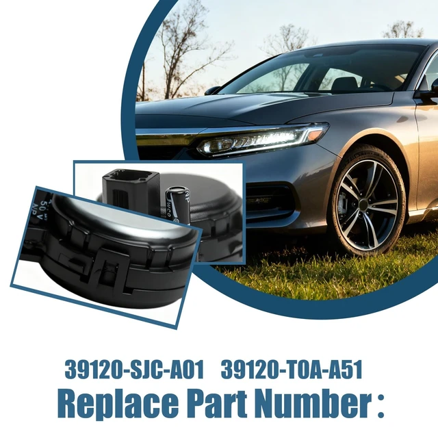 Alt view image 2 of 5 - 39120-SJC-A01 Tweeters Speaker Assembly Fit for Honda Civic 2006-2021/Civic 2 Door/CR-V/Accord/Clarity/Crosstour/Insight/Ridgeline/Fit/HR-V 2016-2022&Acura ILX 2013-2022 Replace 39120-T0A-A51 (2)