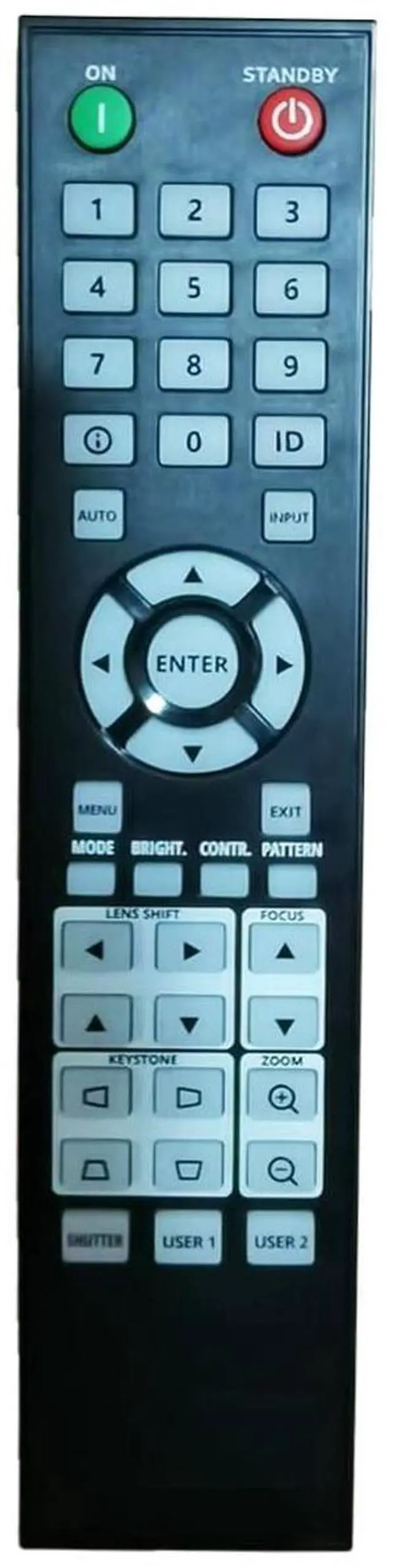 Main image of Greenafil Replacement Remote Compatible for OPTOMA ZU920TST, ZU920T, ZU820TST, ZU820T ZU725TST, ZU725T, ZU2200, ZU1900, ZU1700, ZU1300, ZU1100, ZK810T, ZK810TST Projector (Backlight)