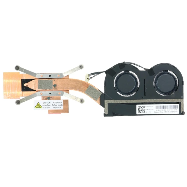 Alt view image 2 of 4 - Replacement CPU Cooling Fan with Heatsink for Lenovo ThinkPad X1 Carbon 9th Gen 20XW 2021 Lenovo ThinkPad X1 Yoga 6th Gen 2021 5H40W36671 5H40W36672 ND55C86