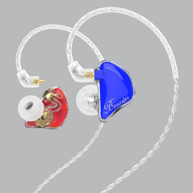 Alt view image 3 of 5 - BASN Bmaster Triple Drivers in Ear Monitor, Noise Isolation Musician IEM