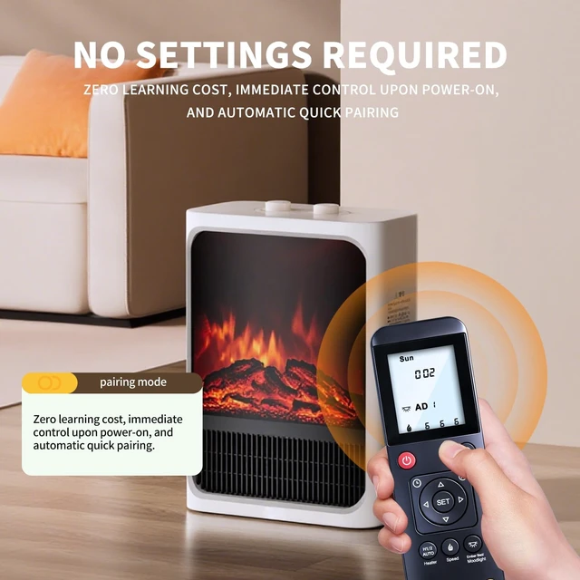Alt view image 2 of 5 - Snrigw Remote for Amantii/Argon/Ambiance BI-40-DEEP-XT INS-FM-34 Fireplace