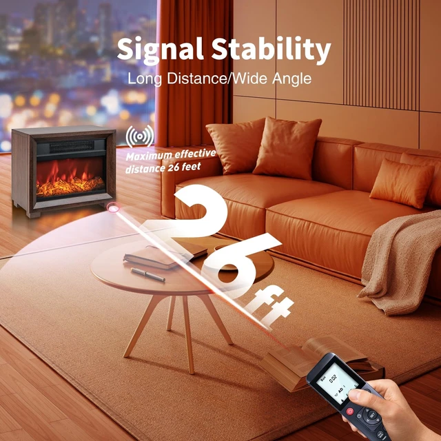 Alt view image 5 of 5 - Snrigw Remote for Amantii/Argon/Ambiance BI-40-DEEP-XT INS-FM-34 Fireplace