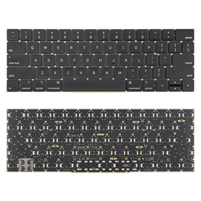 Alt view image 5 of 5 - iPartsleader Replacement Keyboard US English with Backlit for MacBook Pro Retina A1989 (13-inch,2018/2019,Four Thunderbolt 3 Ports) ANSI U.S. Layout Backlight+Keyboard Screws