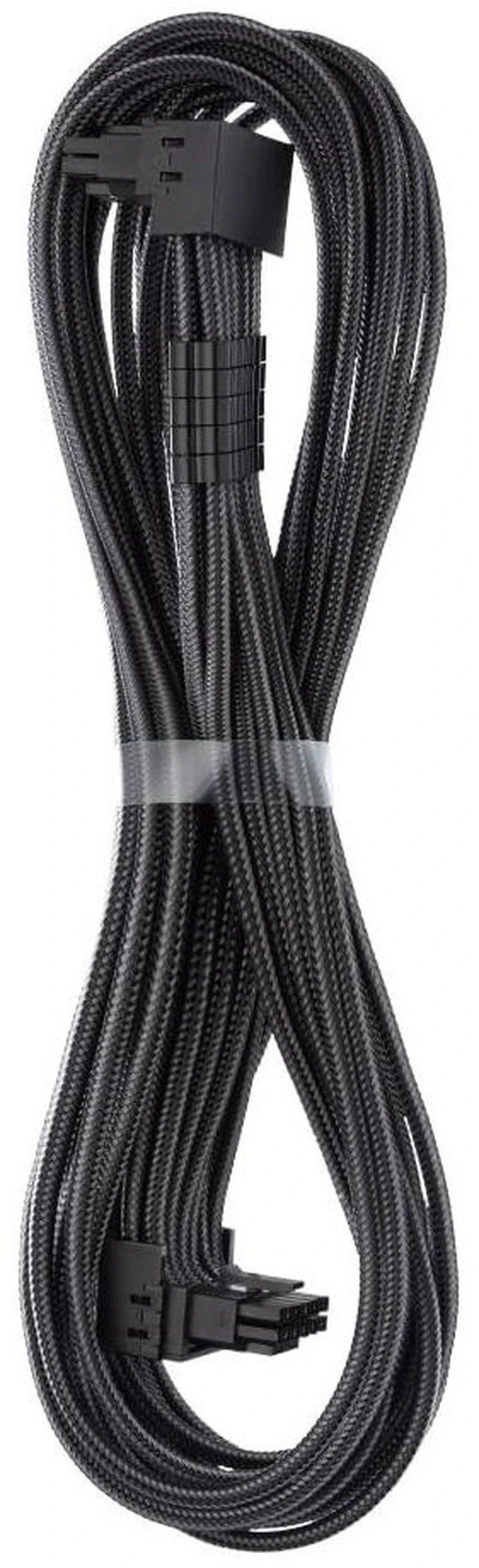 Main image of CableMod Pro ModMesh 12V-2x6 PCIe Cable for Corsair T5 (Carbon, 16p, 90B)