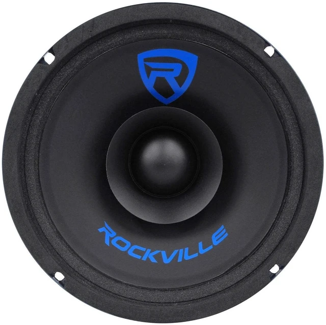 Main image of Rockville RM68SP 6.5" High SPL 8-Ohm Midrange Car Speaker, 60 oz Magnet