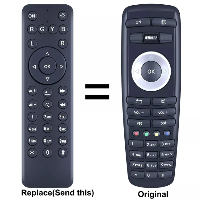 Alt view image 2 of 4 - Replacement Remote for Mercedes-Benz Rear SEAT Entertainment DVD