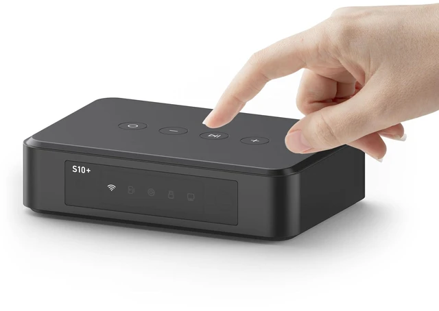 Main image of Arylic S10+ WiFi & Bluetooth Music Streamer for Home Stereo, AirPlay Receiver with Spotify Connect, Multiroom Audio System, Upgrade Old Speakers with Clearer HiFi Sound, Optical & RCA Output
