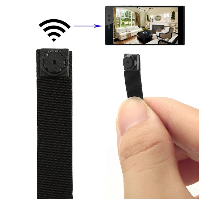 Alt view image 4 of 5 - 1080P HD WIFI PINHOLE SPY CAMERA with Motion Detection, DC or battery Powered, Micro SD Card Slot, Portable Mini WiFi DIY Hobbie Sport Wearable Mobile Hidden Nanny Cam Spy Gadget