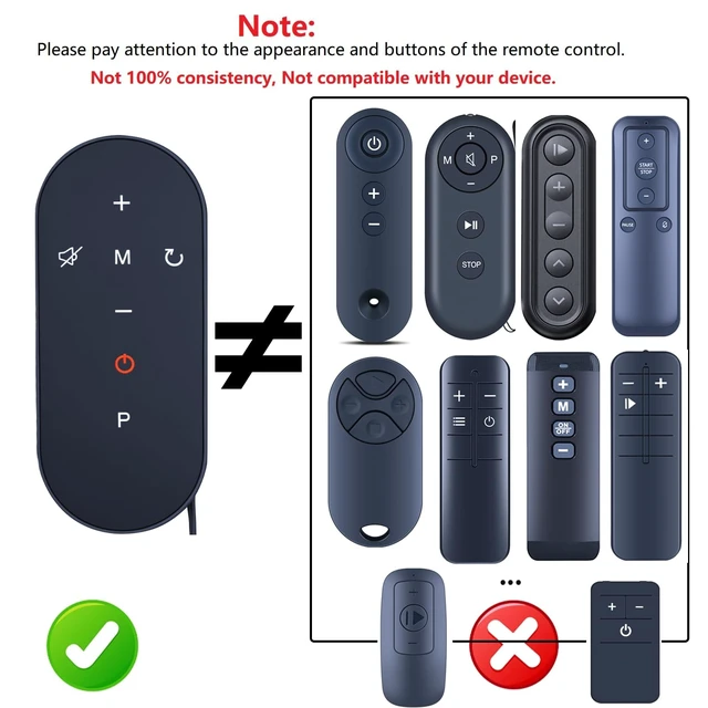 Alt view image 4 of 5 - New Replacement Remote Control for LIVIVOX LX-22-2B Z06 Walking Pad,Max 2.5 HP Portable Under Desk Treadmill Controller