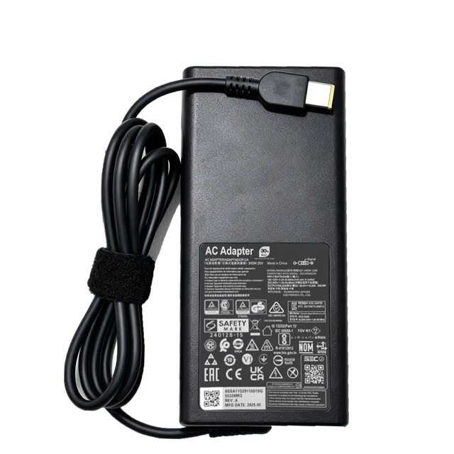 Alt view image 3 of 5 - 245W Charger Fit for Legion Pro 5 16ADR10 16AFR10 Legion 7i 16IAX10