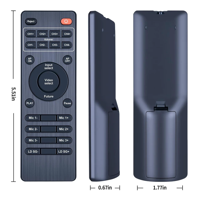 Alt view image 4 of 4 - Remote Replacement for Rowe Ami Jukebox, All AMI Machines