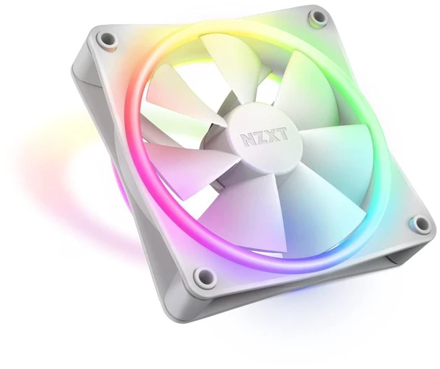 Main image of NZXT F120 RGB Duo - 120mm Dual-Sided RGB PC Case Fan - White