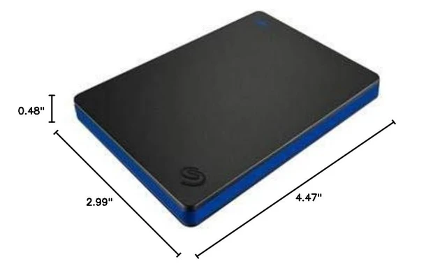 Alt view image 2 of 2 - Seagate (STGD2000100) Game Drive for PS4 Systems 2TB External Hard Drive Portable HDD a USB 3.0, Officially Licensed Product