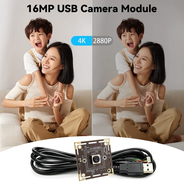Alt view image 2 of 5 - Hotpet 16MP Autofocus USB Camera Module IMX298 Sensor