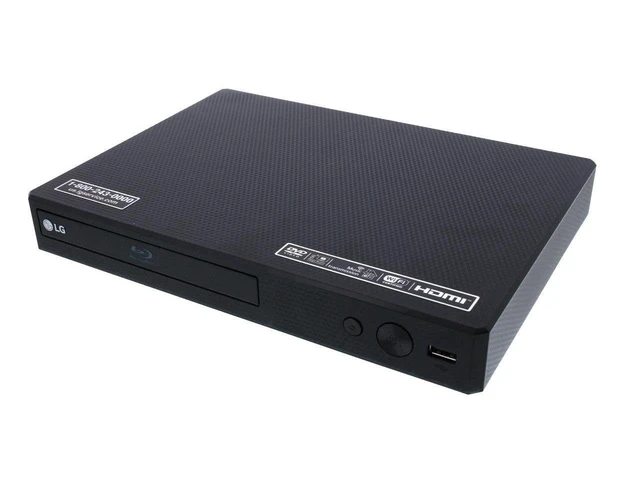 Alt view image 3 of 4 - LG BP350 Blu-ray Player with Streaming Services and Built-in Wi-Fi, Black